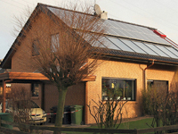 Photovoltaik auf Privathäusern